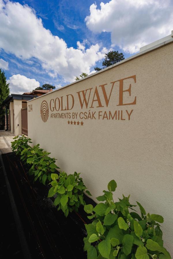 Gold Wave Apartments Siófok Kültér fotó